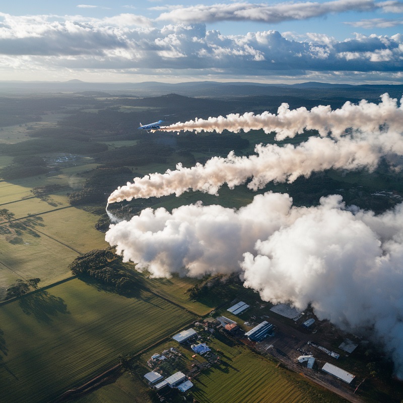 cloud seeding Queensland, Australia