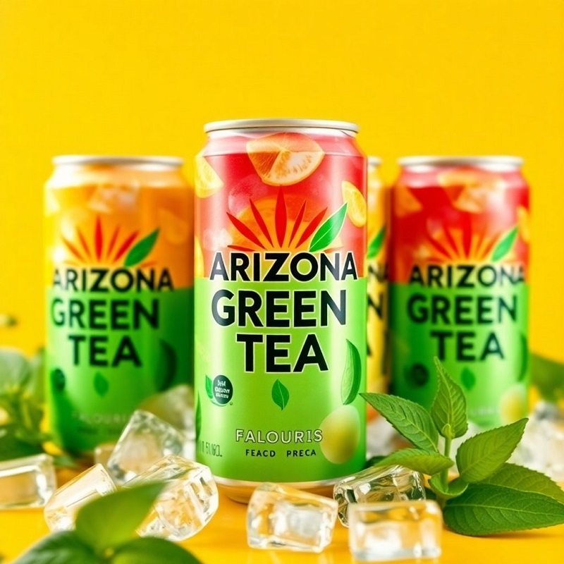 Different Flavors of Arizona Green Tea