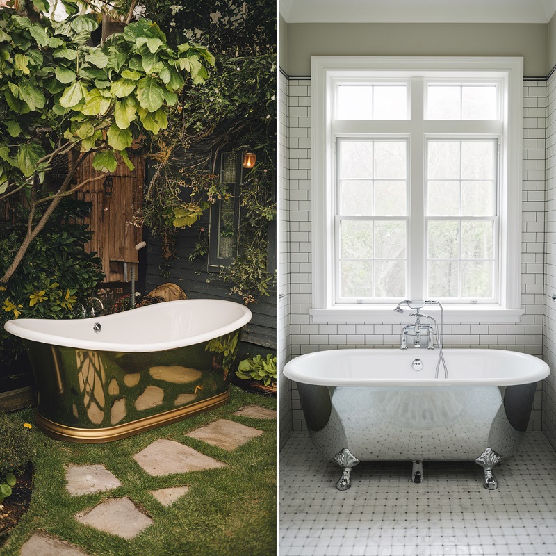 Garden Tub vs. Standard Tub What’s the Difference