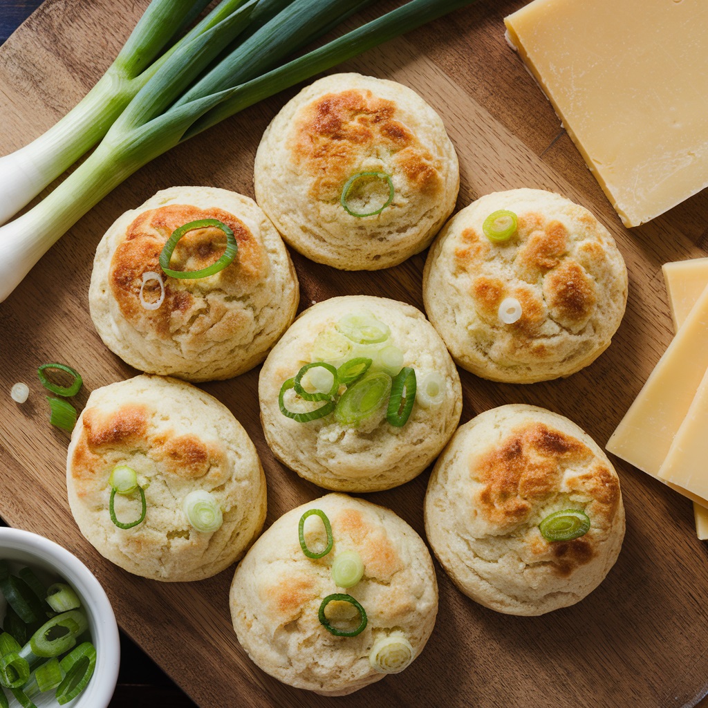 Green Onion and Cheese Biscuits