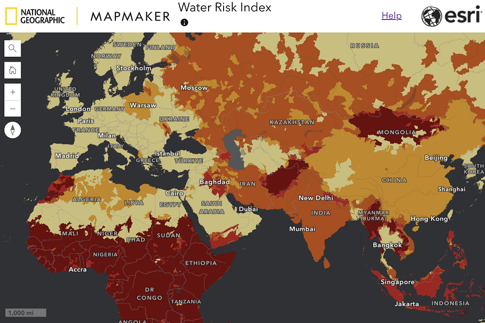 Maps: Understanding Water Risks