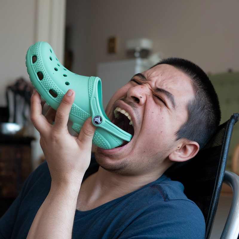 Have People Ever Tried Eating Crocs