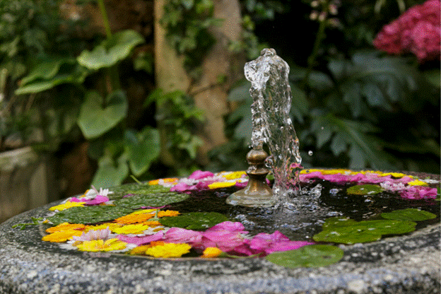 solar fountain